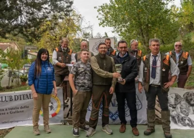 premiazione allevamento cocker e springer spaniel del giuliocesare a Brescia